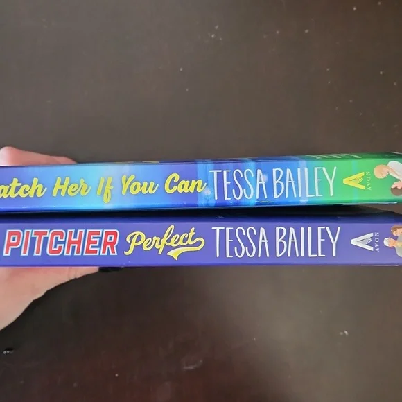 Pitcher Perfect & Catch Her If You Can - Tessa Bailey Paperback Books - Picture 3 of 4
